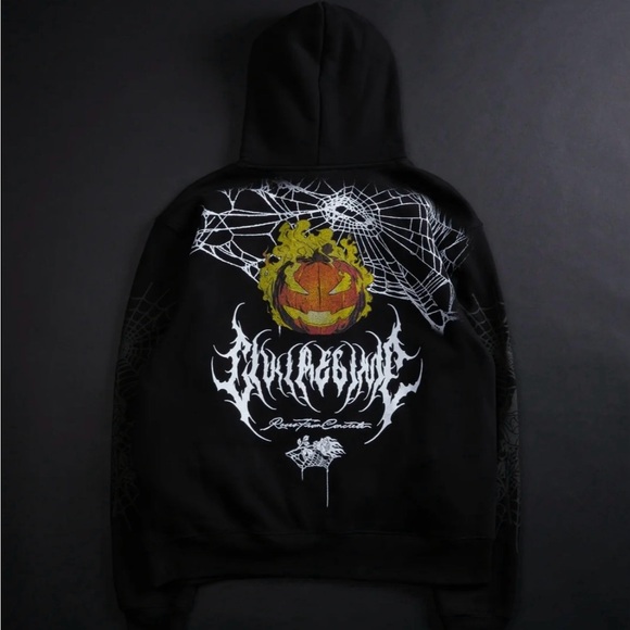 CIVIL REGIME X MARVEL SPIDER-MAN X GREEN GOBLIN “ SPIDER GOBLIN” HOODIE - Picture 2 of 7